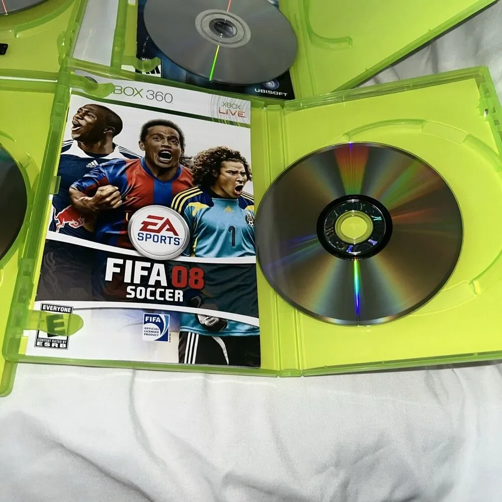 Xbox 360 Lot of 4 games Disc in Case 3 Have Manual as well Not Tested See photos